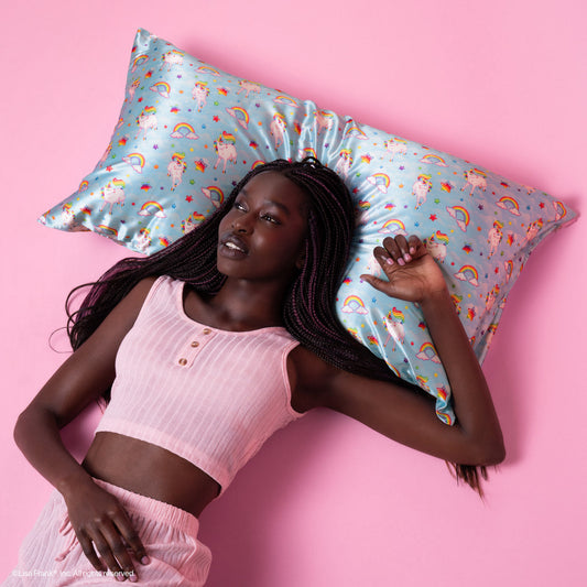 Lisa Frank x Kitsch Markie Satin Pillowcase — Standard — flat 1