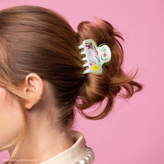 Lisa Frank x Kitsch Markie Cloud Clip - on-model lifestyle #2