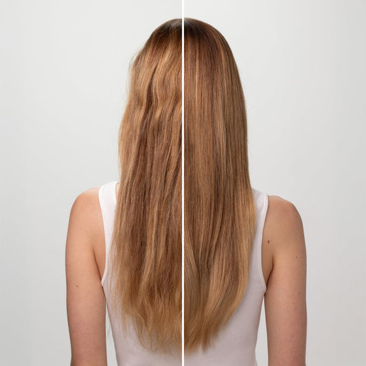 Brooke Monk’s Marathon-Tested Hair Bundle by Kitsch styled in a lifestyle setting with branded packaging