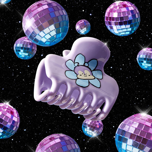 Kitsch x BT21 MANG Cloud Claw Clip - on-model lifestyle