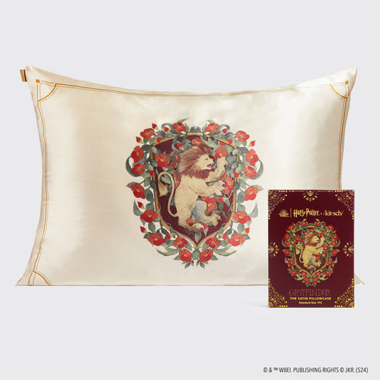 Kitsch x Harry Potter Satin Pillowcase in Gryffindor - Standard