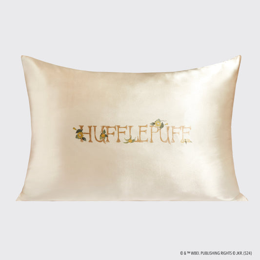 Kitsch x Harry Potter Satin Pillowcase in Hufflepuff - Standard