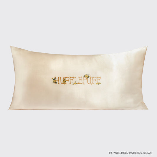 Kitsch x Harry Potter Satin Pillowcase in Hufflepuff - King