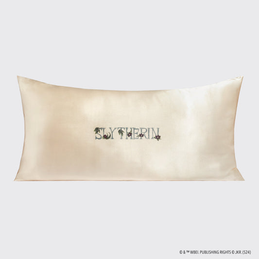 Kitsch x Harry Potter Satin Pillowcase in Slytherin - King