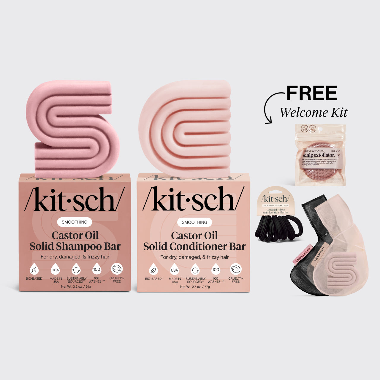 Shampoo & Conditioner Bundle with Free Welcome Kit