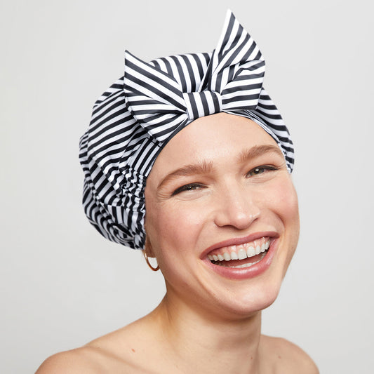 Stripe Shower Cap, KITSCH