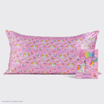 Lisa Frank x Kitsch Angel Kitty Satin Pillowcase — King — hero