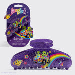 Lisa Frank x Kitsch Glitter Claw Clip Zoomer Zorbit - hero product shot