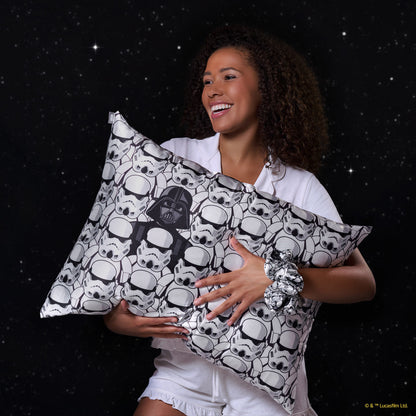 Star Wars x Kitsch Darth Vader Satin Pillowcase — Standard — detail