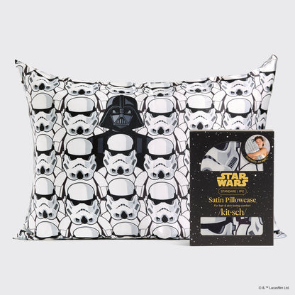 Star Wars x Kitsch Darth Vader Satin Pillowcase — Standard — hero