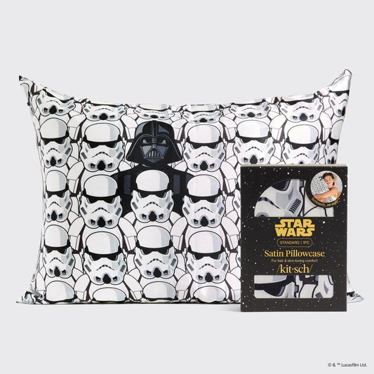 Star Wars x Kitsch Darth Vader Satin Pillowcase — Standard — hero