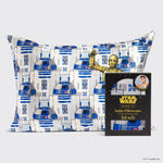 Star Wars x Kitsch R2-D2 & C-3PO Satin Pillowcase — Standard — hero