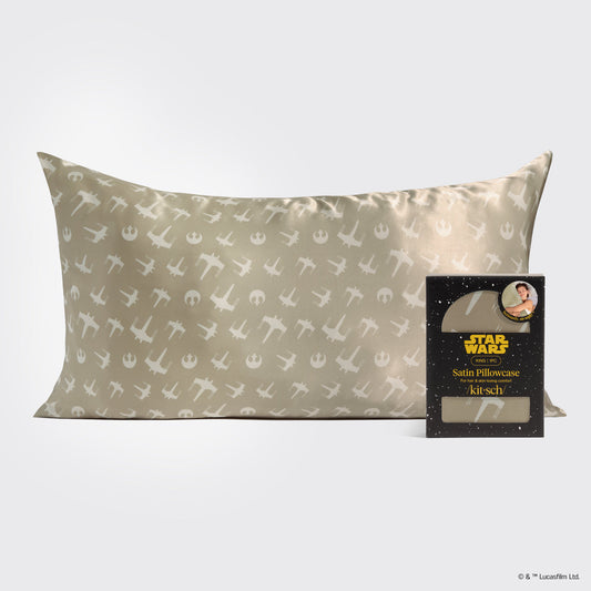 Star Wars x Kitsch Rebel Alliance Satin Pillowcase — King — hero