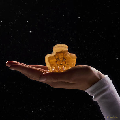 Star Wars x Kitsch C-3PO Glitter Cloud Clip - on-model lifestyle