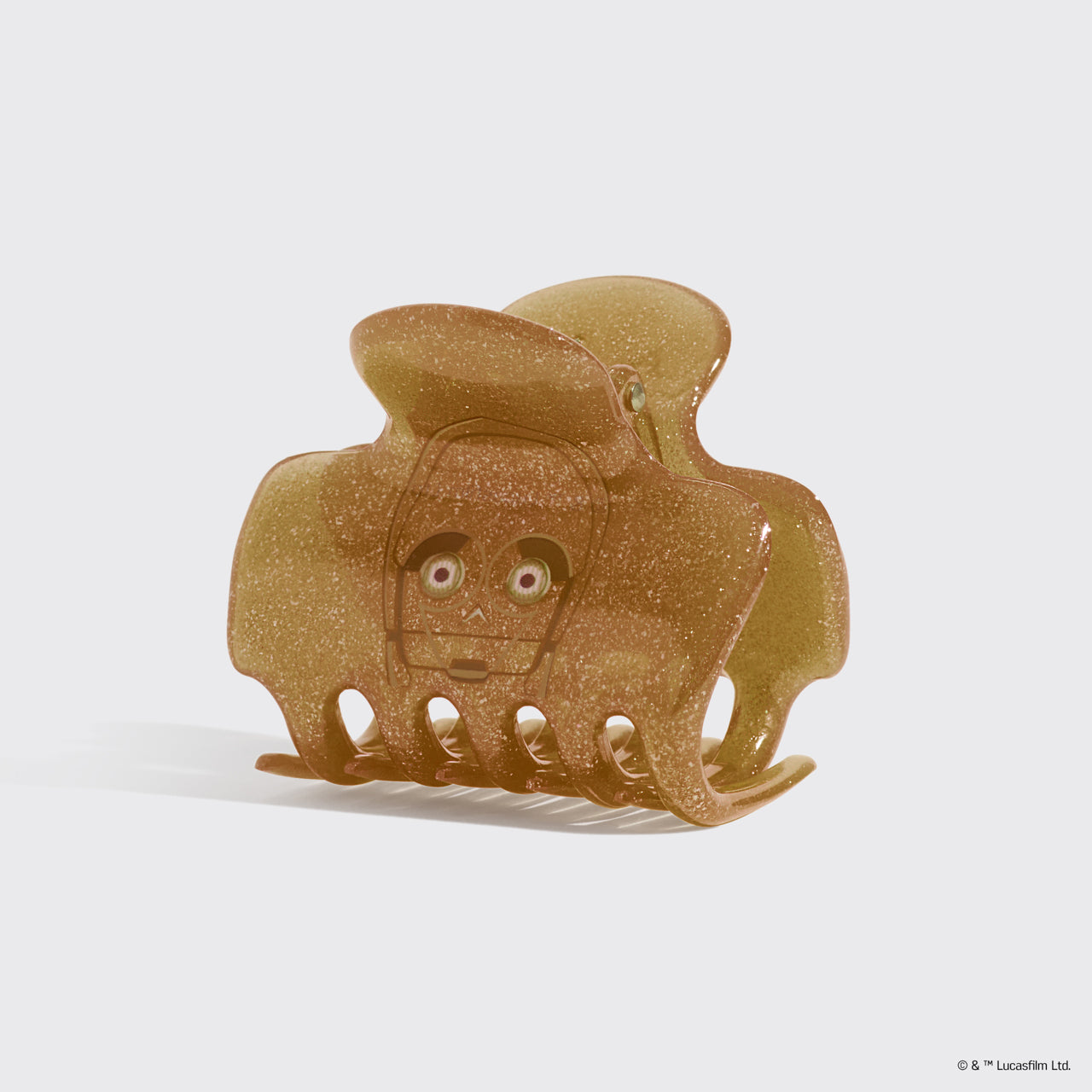 Star Wars x Kitsch C-3PO Glitter Cloud Clip - hero product shot