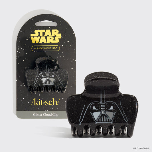 Star Wars x Kitsch Darth Vader Glitter Cloud Clip - hero product shot