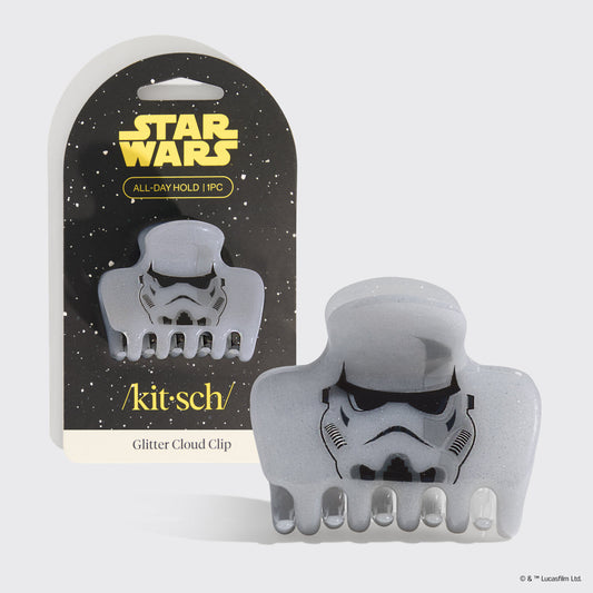 Star Wars x Kitsch Stormtrooper Glitter Cloud Clip - hero product shot