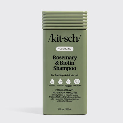 Kitsch Rosemary & Biotin Shampoo bottle on a white background