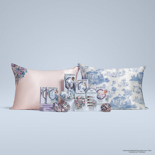 Bridgerton x Kitsch Wisteria Dream Collector's Bundle - group product shot 4