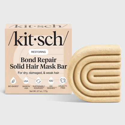 KITSCH Strengthening Bond Repair Solid Hair Mask – weekly treatment for dry, damaged & brittle hair