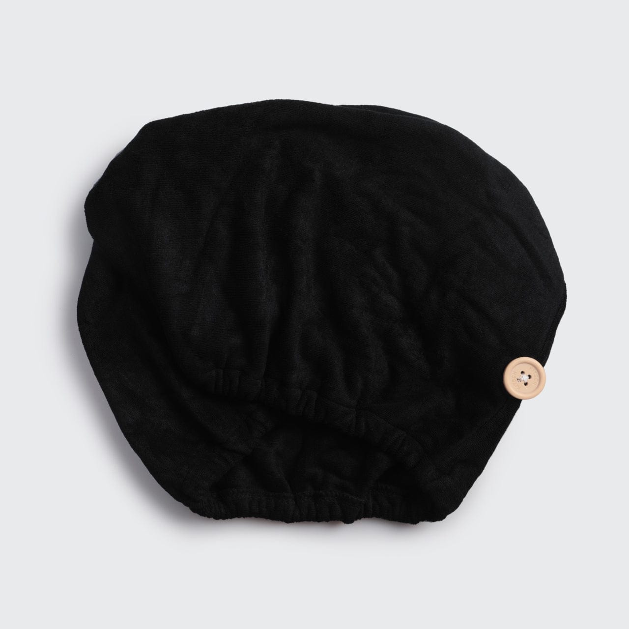Black Microfiber Hair Towel, KITSCH