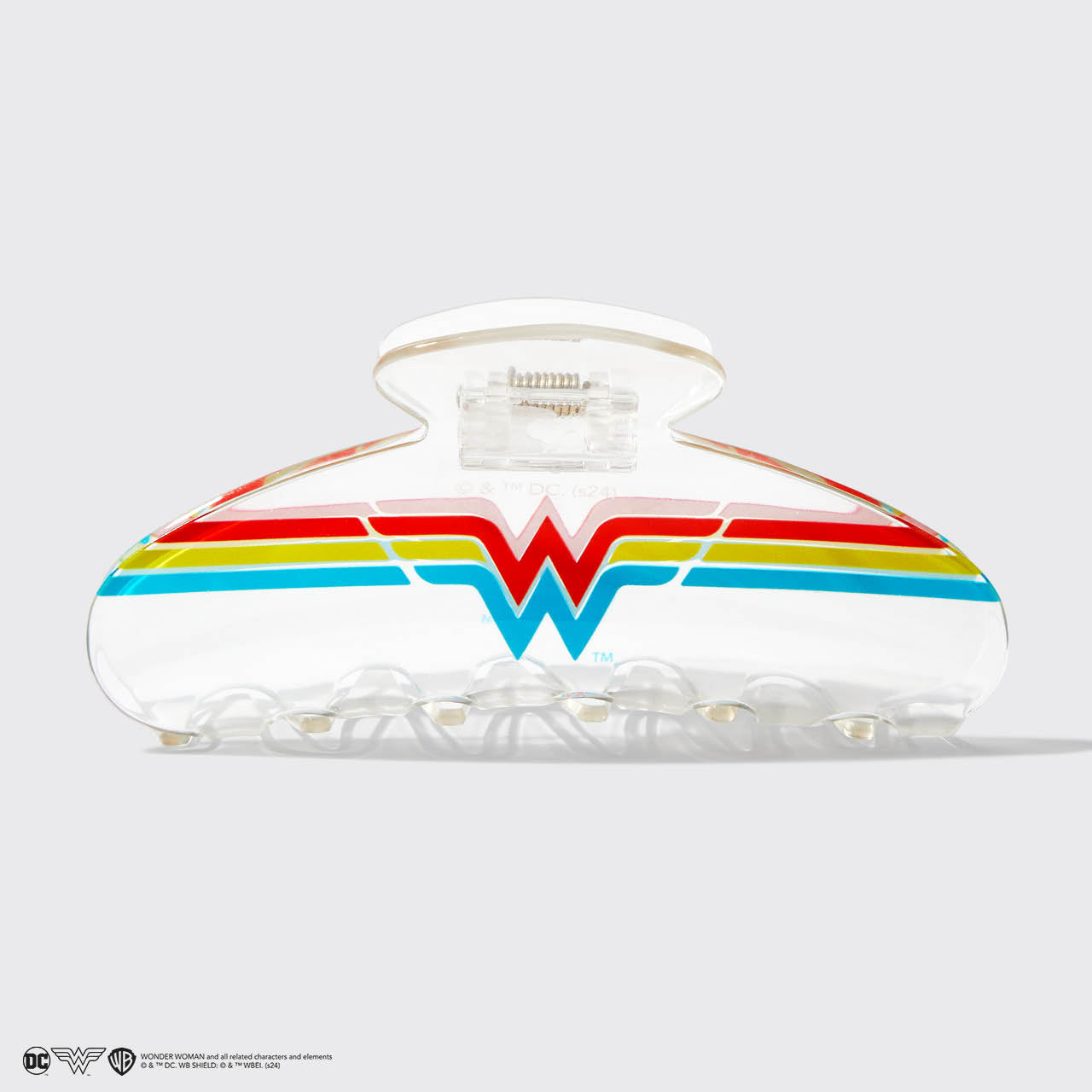 Kitsch x Wonder Woman Claw Clip Clear - hero product shot