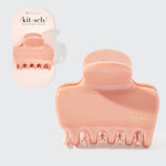 KITSCH Rosewood Cloud Claw Clip - packaging flat lay