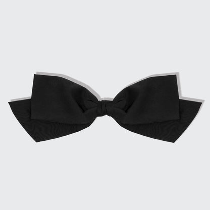 KITSCH Black Bow Hair Clip — hero product shot