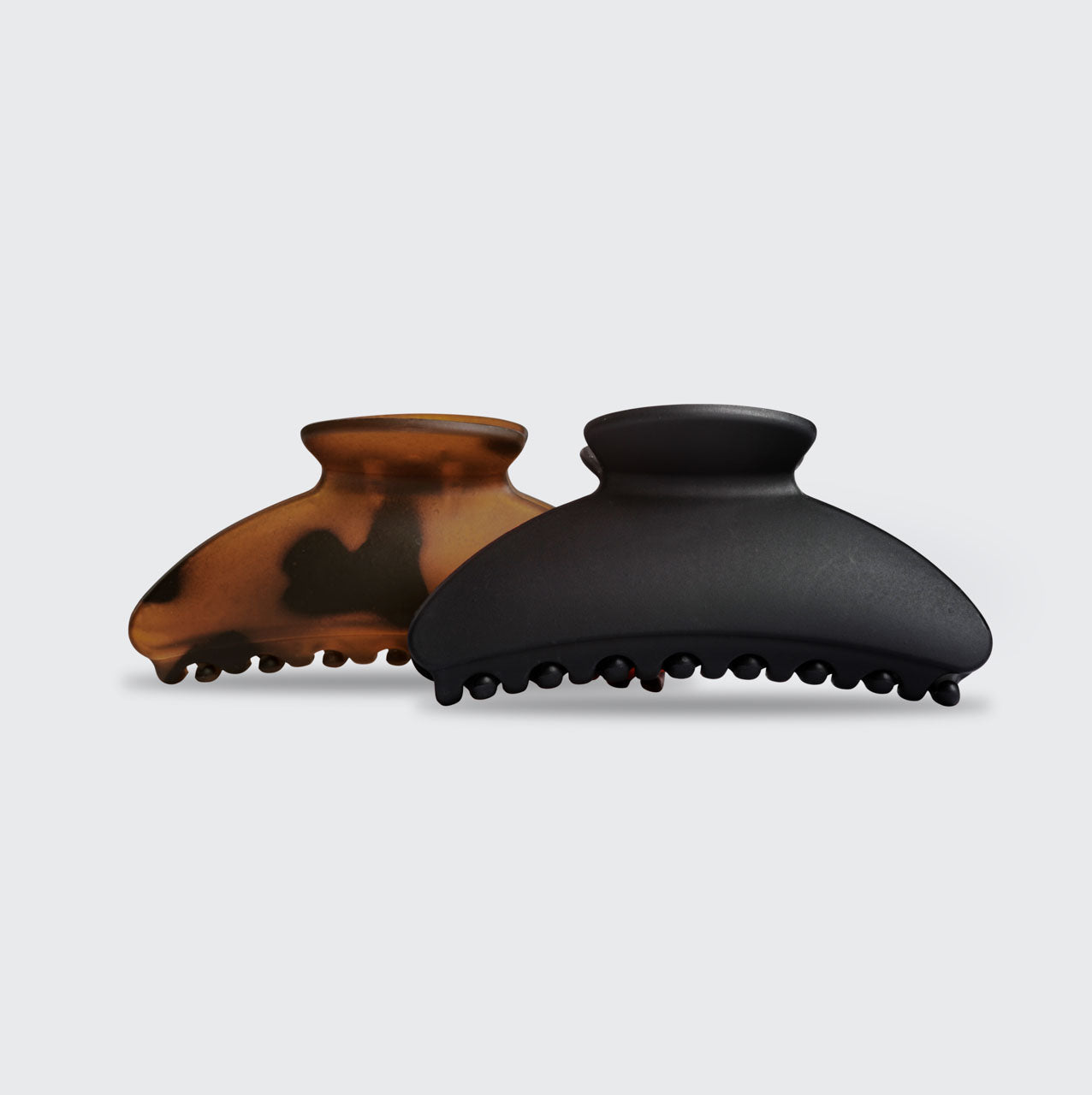 KITSCH Black & Tort Curved Claw Clips 2pc Set Medium - product detail