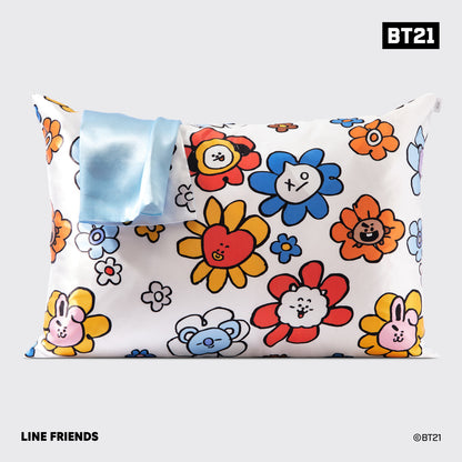 Kitsch x BT21 KOYA Standard Satin Pillowcase — back