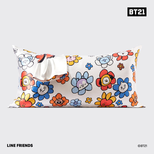 Kitsch x BT21 RJ King Satin Pillowcase — back