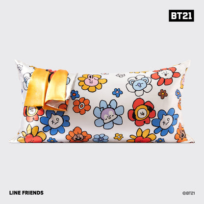 Kitsch x BT21 CHIMMY King Satin Pillowcase — back