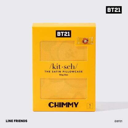Kitsch x BT21 CHIMMY King Satin Pillowcase — packaging