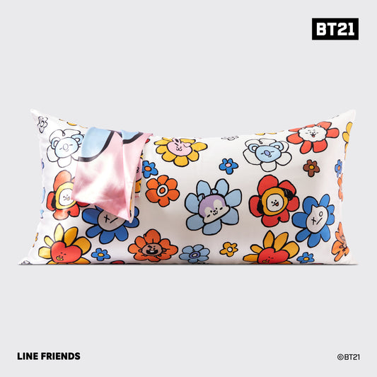 Kitsch x BT21 COOKY King Satin Pillowcase — back