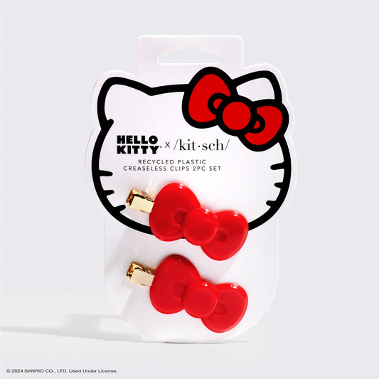 Hello Kitty x KITSCH Creaseless Clips 2pc — Packaging