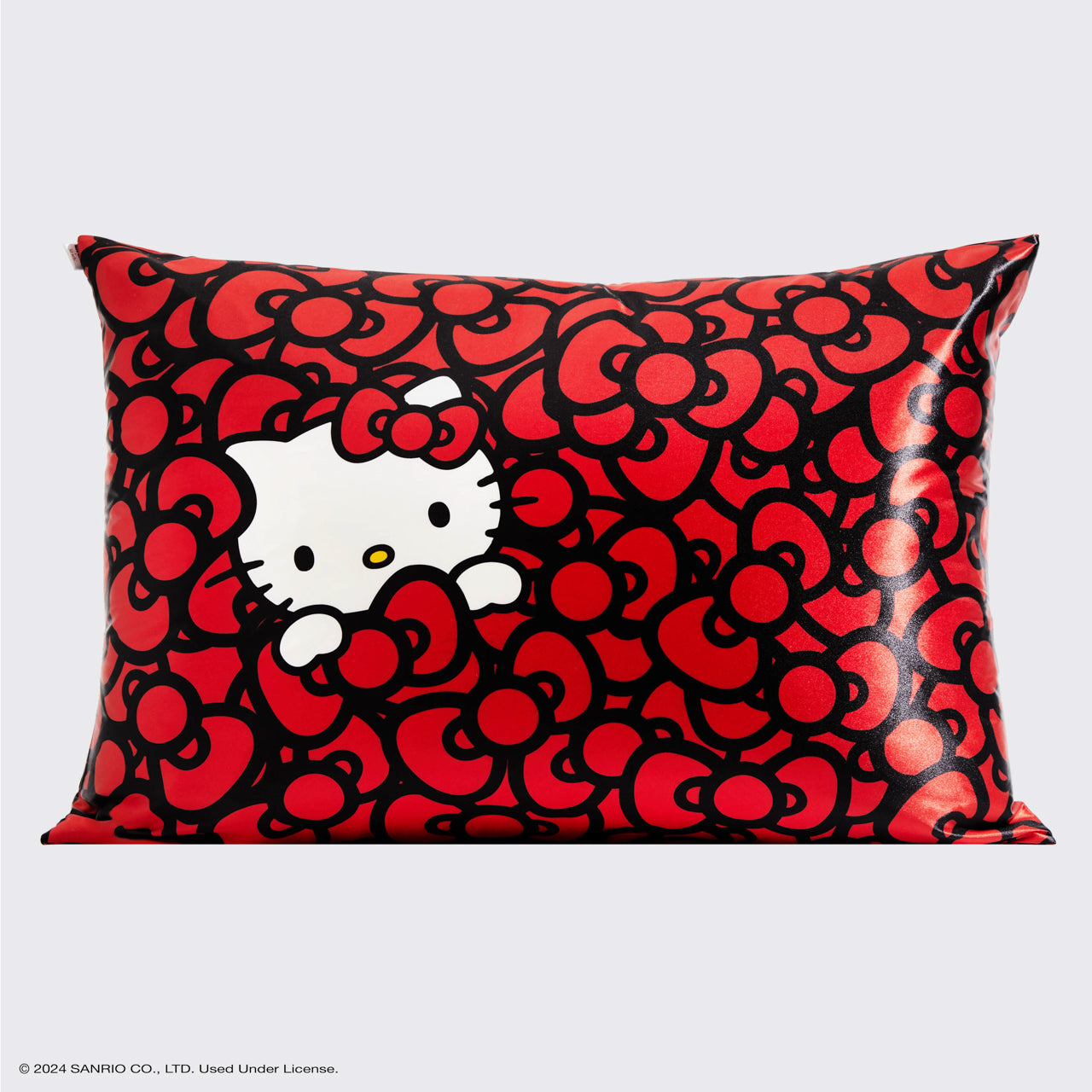 Hello Kitty x KITSCH Kitty Bathes Standard Satin Pillowcase