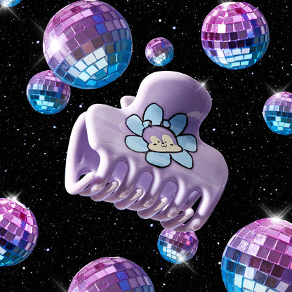 Kitsch x BT21 MANG Cloud Claw Clip - on-model lifestyle