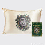 Kitsch x Harry Potter Slytherin Standard Satin Pillowcase — hero