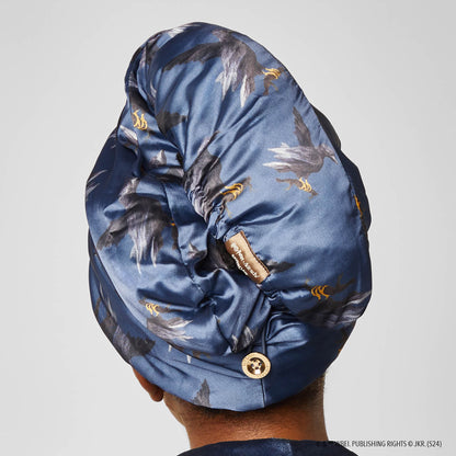 Ravenclaw Satin Wrapped Hair Towel, KITSCH