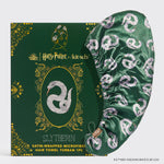 Slytherin Satin Wrapped Hair Towel, KITSCH