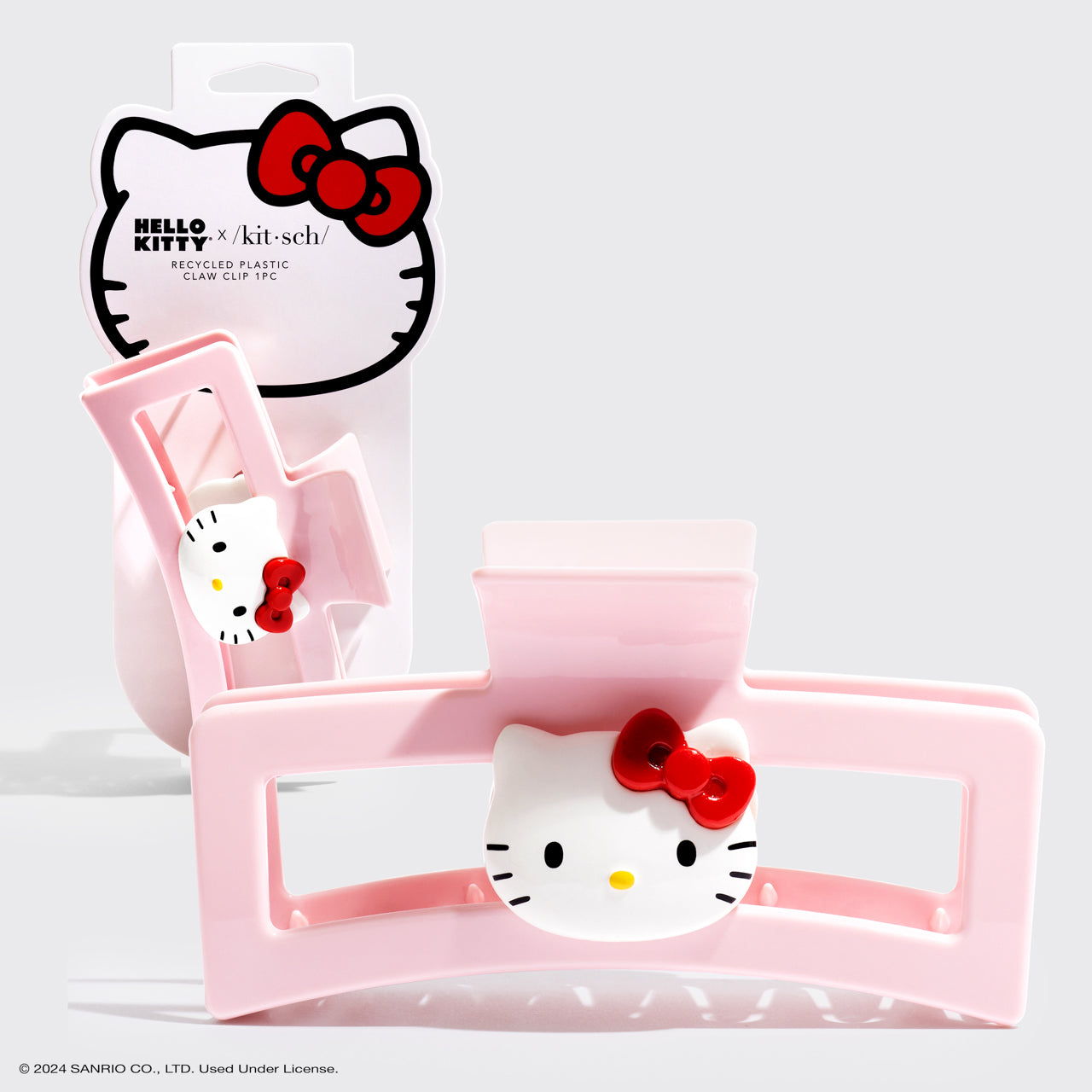 Kitsch x Hello Kitty Jumbo Claw Clip in Kitty Face