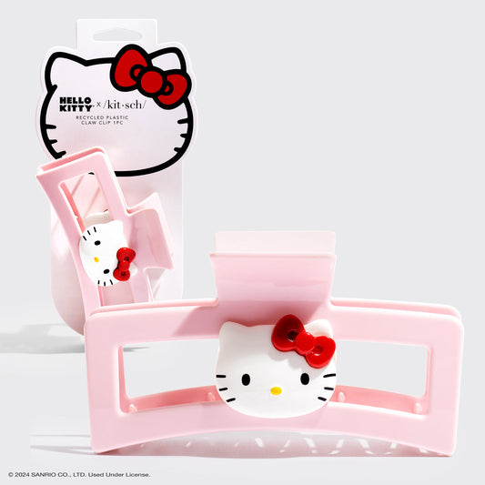 Kitsch x Hello Kitty Jumbo Claw Clip in Kitty Face
