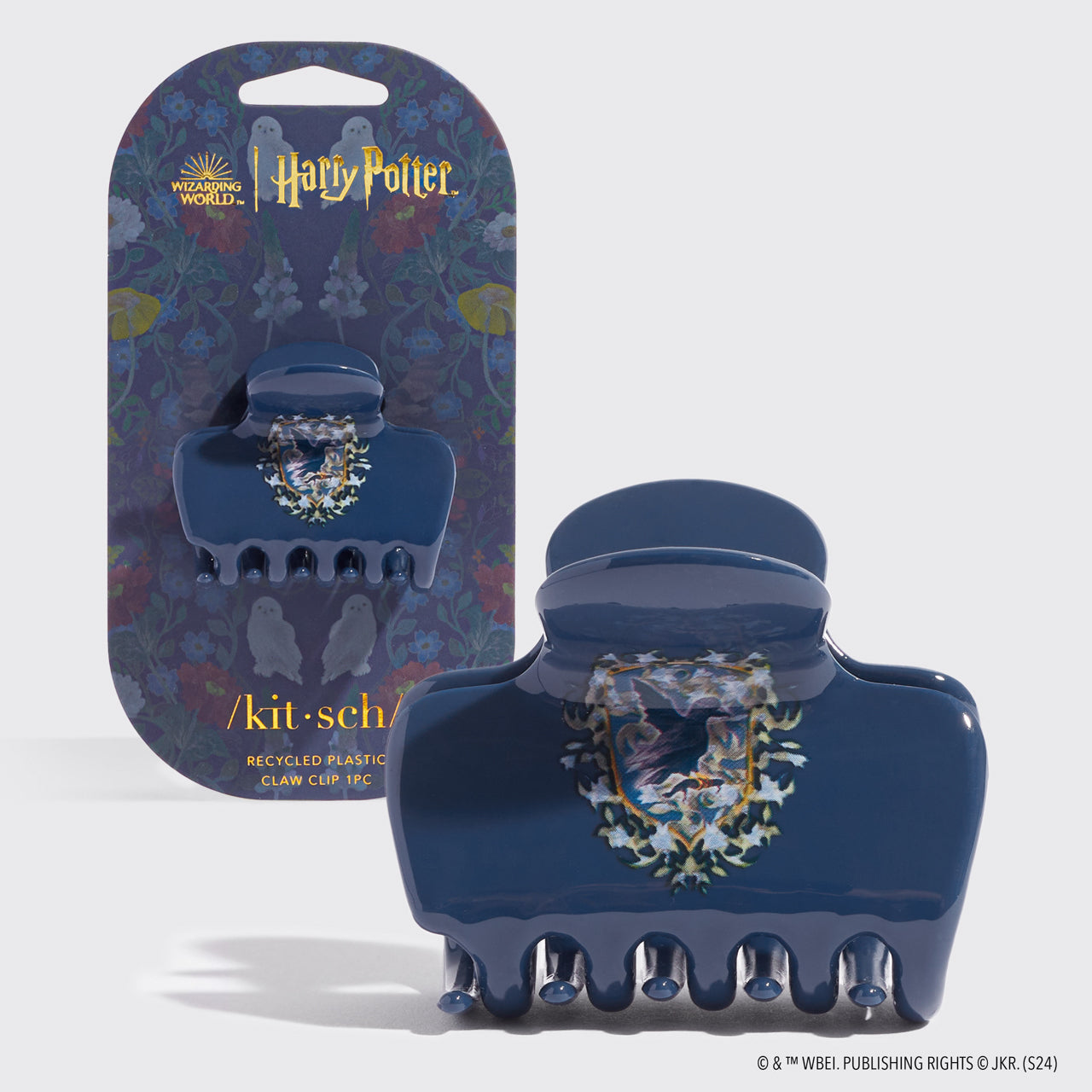 Kitsch x Harry Potter Recycled Plastic Claw Clip in Ravenclaw