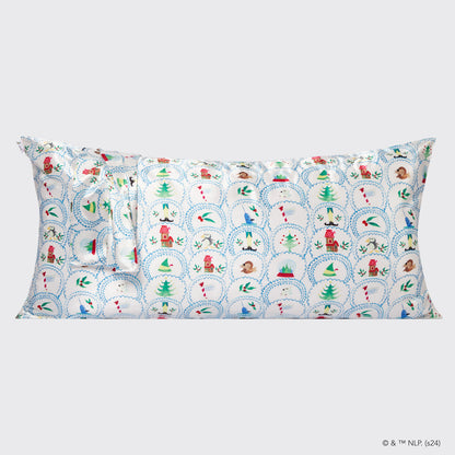 Kitsch x Elf North Pole King Satin Pillowcase