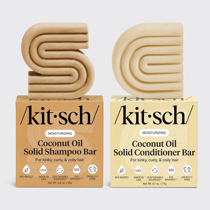 Coconut Oil Shampoo & Conditioner Bar Combo