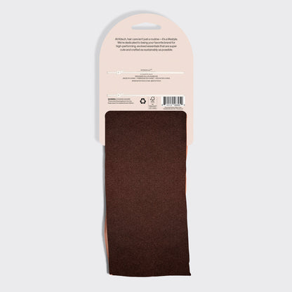 KITSCH Rosewood Wide Twist Headbands 2pc Set — elevated twist detail for volume and style, soft recycled fabric