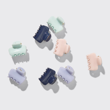 KITSCH Garden Bouquet Mini Cloud Claw Clips 8pc — product flat lay