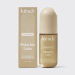 Kitsch Pistachio Latte Hair & Body Perfume Mist bottle on a warm neutral background