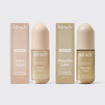 Kitsch Sugar & Spice Duo – Warm Sugar and Pistachio Latte hair perfumes paired on a warm styled background